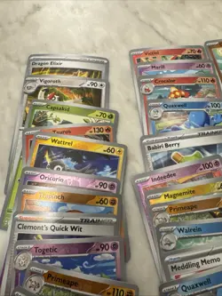 Approx 120 Pokemon Reverse Holo Cards – Surging Sparks SSP Set No Energy Code - Image 4