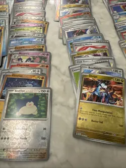Approx 120 Pokemon Reverse Holo Cards – Surging Sparks SSP Set No Energy Code - Image 5