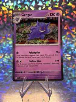 Pokemon TCG Scarlet & Violet Gengar Holo Card 094/165 Sv: Scarlet & Violet 151 - Image 1