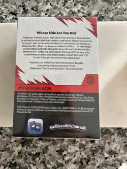 Pokemon TCG Booster bundle Sealed Destined rivals 4 IR cards NM - Image 2
