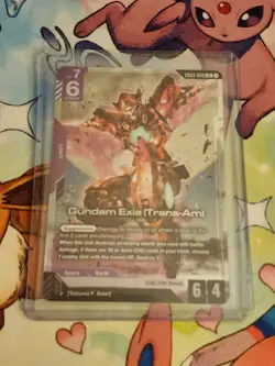 Gundam Card Game Gd03 Gundam Exia (Trans-Am) Lr - Image 1
