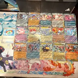 Pokemon TCG 15 ascended hero holo ex Cards Lot + poke pad freshly pulled cards!! - Image 1