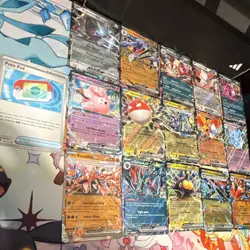 Pokemon TCG 15 ascended hero holo ex Cards Lot + poke pad freshly pulled cards!! - Image 2