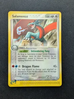 NM Pokemon Salamence Regular Card 19/97 Dragon Set - Image 1