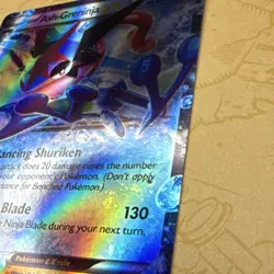 Ash-Greninja EX Full Art Promo Holo XY133 XY 170 HP Pokemon Card - Image 3