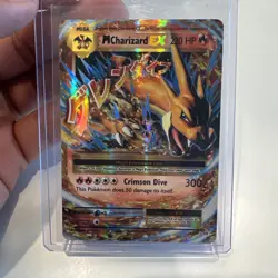 Pokemon Evolutions Holo Card Mega M Charizard Y EX 13/108 XY 2016 LP - Image 5
