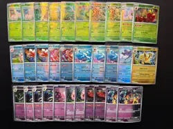 Pokemon TCG - Prismatic Evolutions Card Lot - Masterball Pokeball - All NM! - Image 5