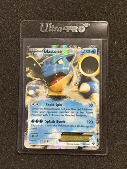2014 Blastoise EX 29/146 XY Base Set Ultra Rare Pokemon Card NM+ - Image 1