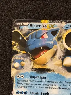 2014 Blastoise EX 29/146 XY Base Set Ultra Rare Pokemon Card NM+ - Image 5