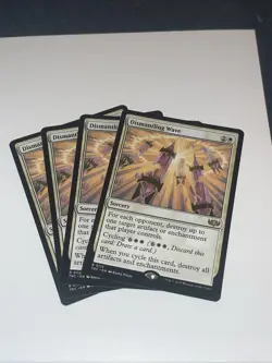 MTG - 4 x Dismantling Wave - Tarkir: Dragonstorm - Playset 4x x4 - Image 1