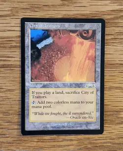 MTG, City of Traitors Exodus English, Lightly Played, Almost NM Condition - Image 3