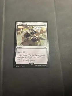 MTG NM Dark Ritual Universes Beyond: Warhammer 40000 from Ruinous Powers - Image 1