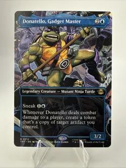 MTG: Donatello, Gadget Master - Rare 212 (TMNT 2026) Borderless - Image 1