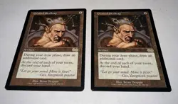 MTG X2 * Grafted Skullcap X2 NM NP Urza's Saga Regular Rare SellbyCyn - Image 2