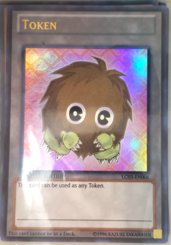 Token: Kuriboh (Pink) LC03-EN006 YuGiOh Card Game TCG CCG Limited Ed. - Image 1