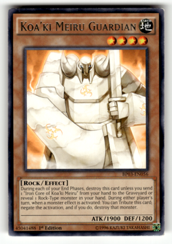 Koa'ki Meiru Guardian BP03-EN056 Rare Battle Pack 3: Monster League LP - Image 1