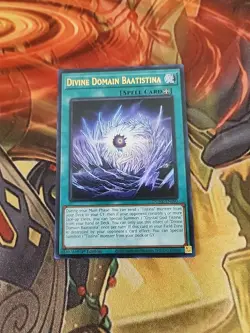 Divine Domain Baatistina - DUNE-EN090 - Ultra Rare - 1st Edition NM Yugioh - Image 1