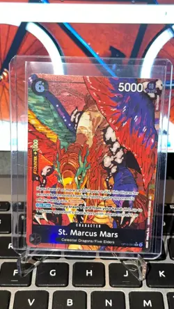 St. Marcus Mars OP13-091 Alt Art- Carrying on His Will English NM One Piece TCG - Image 1