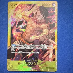 Bandai Portgas D. Ace OP07-119 Secret Rare Foil Holo 500 Years One Piece CCG - Image 1
