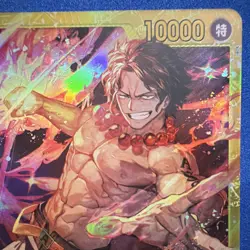 Bandai Portgas D. Ace OP07-119 Secret Rare Foil Holo 500 Years One Piece CCG - Image 5