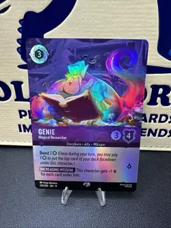 Genie - Magical Researcher (Epic) - Winterspell Disney Lorcana - Image 1