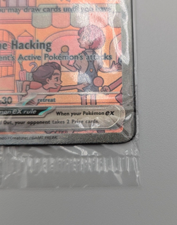 Sealed Pokemon TCG Mew EX 053 Promo Card Holo Scarlet & Violet 151 Black Star - Image 5