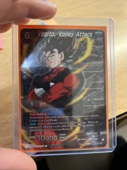 Vegito Volley Attack P-512 WINNER Promo Foil Dragon Ball Super Card Game - Image 1