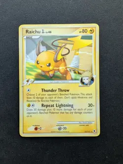 M/NM Pokemon Raichu Regular Card 31/111 Rising Rivals - Image 1