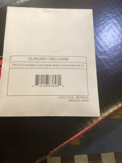 Gundam Card Game Store Tournament Kit English Sealed - Image 1