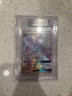 Alolan Ninetales GX SV53 BGS 9 Mint Subgrades Hidden Fates Pokemon Card 🔥🔥 - Image 1