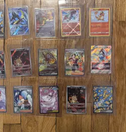 24 Card Pokemon Lot All Cards NM In Grading Sleeves Ft 9 SIRs - Image 3