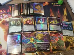 MTG Magic The Gathering TMNT 29 COllector CARD LOT: Leo's Katana, The Ooze, ++++ - Image 1