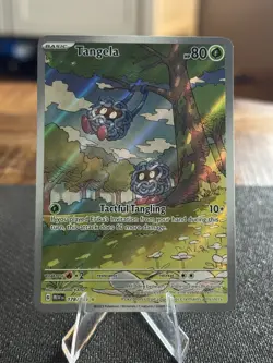 Tangela 178/165 Scarlet Violet 151 Illustration Rare Holo Pokemon Card MINT 🪾 - Image 1