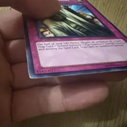 Yugioh! MP Solemn Judgment - SDLS-EN038 - Common 1st Edition Moderately PlayeD - Image 2