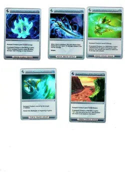 Chaotic lot #075. Lot of 5 Super Rare cards. All Battlegear - Image 1