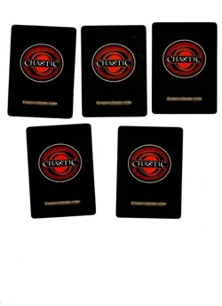 Chaotic lot #075. Lot of 5 Super Rare cards. All Battlegear - Image 2
