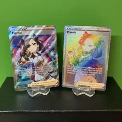 Marnie NM Trainer 4 Card LOT SWSH123 SWSH120 208/202 171/172 Pokemon TCG - Image 2
