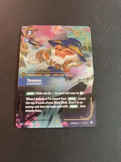 League of Legends Teemo Strategist Hidden Card #210 Collectible Game Single - Image 1