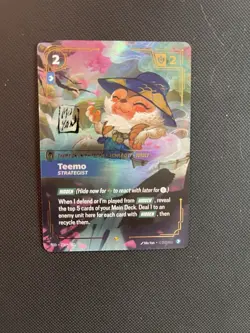 League of Legends Teemo Strategist Hidden Card #210 Collectible Game Single - Image 2