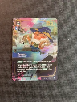 League of Legends Teemo Strategist Hidden Card #210 Collectible Game Single - Image 3