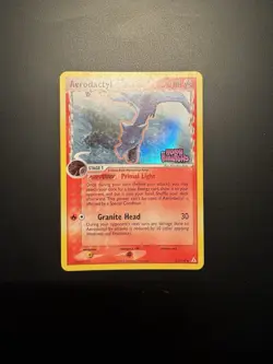 Pokemon TCG Aerodactyl EX Holon Phantoms Card 35/110 Stamped Delta Species - Image 1