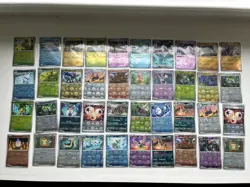 Pokemon TCG White Flare Pokeball 37 Masterball 3 Lot of 40 Cards - NM/M - Image 1