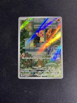 Pokemon TCG Obsidian Flames Charmander Scarlet and Violet Promo Card 044 NM- - Image 1