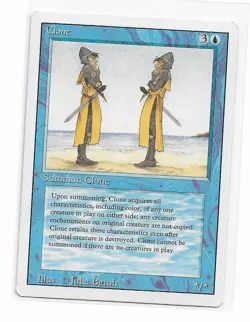 Magic the Gathering ~ MTG ~ 1x Clone ~ HP ~ REVISED - Image 1