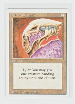 Magic the Gathering ~ MTG ~ 1x Helm of Chatzuk ~ Revised Edition ~ LP - Image 1