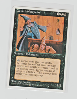 Magic the Gathering ~ MTG ~ 1x Xenic Poltergeist ~ M/NM ~ 4th Edition - Image 1