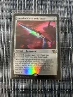 Sword Of Once And Future - FOIL - NM - March Of The Machine - MTG - Image 1