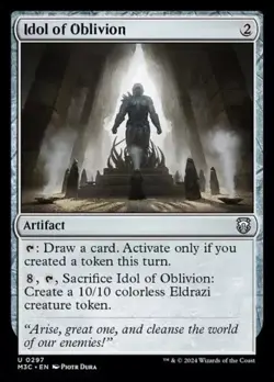 RIPPLE FOIL Idol of Oblivion (Ripple Foil) - Commander: Modern Horizons 3 (M3C) - Image 1