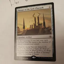 Throne of the God-Pharaoh Amonkhet #237 Rare MTG NM Non-foil - Image 3