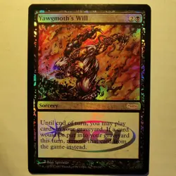 Yawgmoth's Will - Foil - NM- - Judge Promo G07 - MTG - Image 1